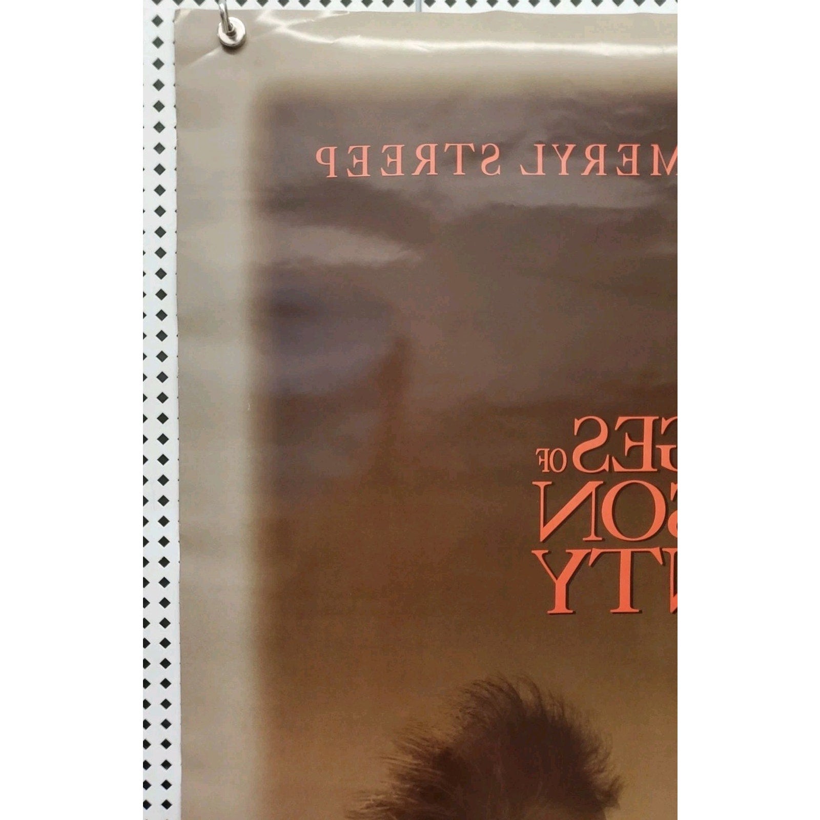 The Bridges of Madison County 1995 Double-Sided Movie Poster 27x40 Streep