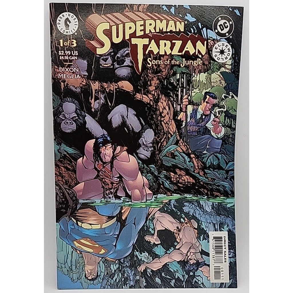 Superman Tarzan Son of the Jungle #1 Dark Horse/DC Comics 2001
