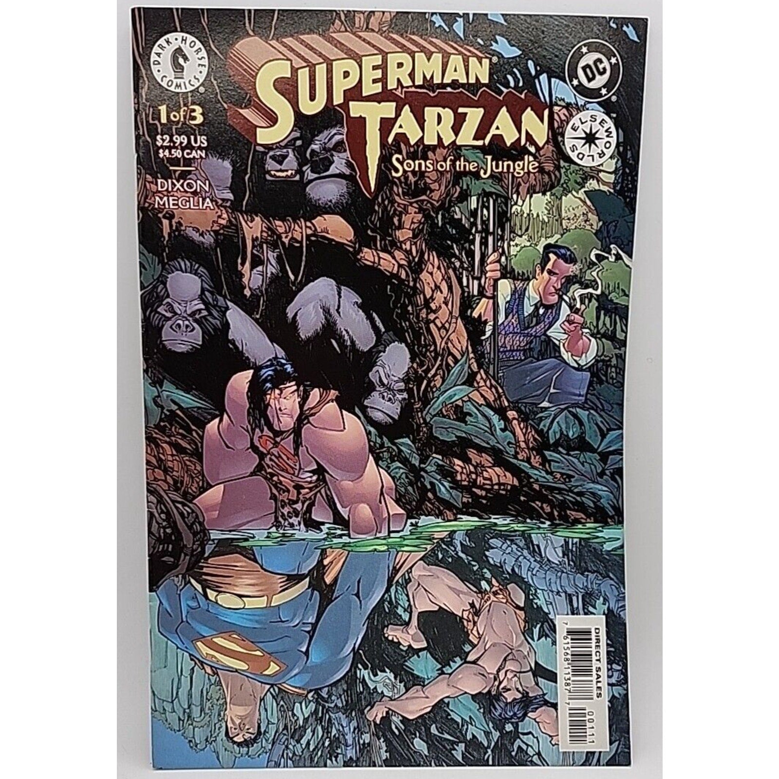 Superman Tarzan Son of the Jungle #1 Dark Horse/DC Comics 2001
