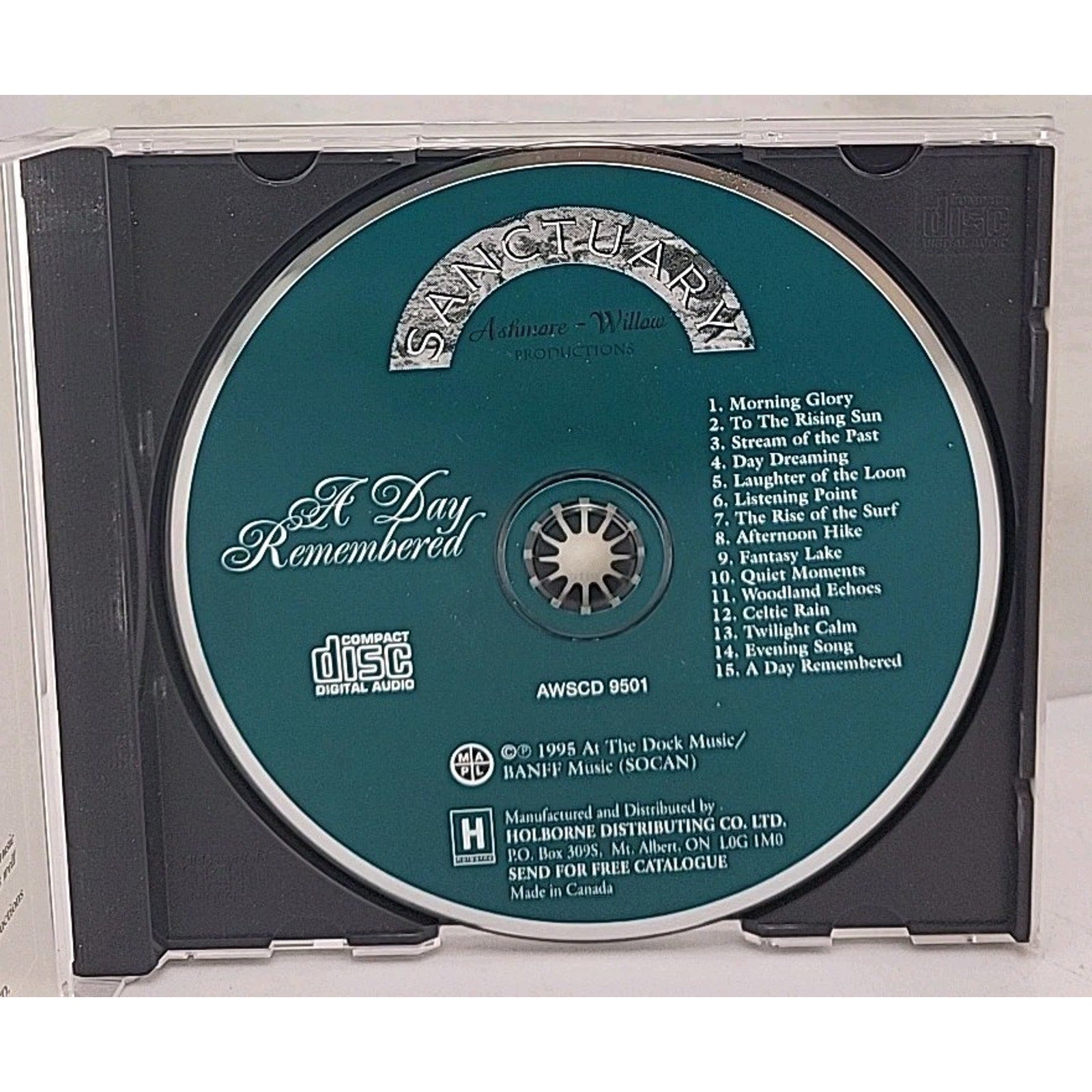 Sanctuary a Day Remembered CD Ashmore Willow Productions