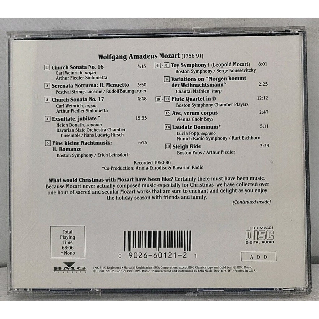 Christmas with Mozart by Mozart (CD, 2011)
