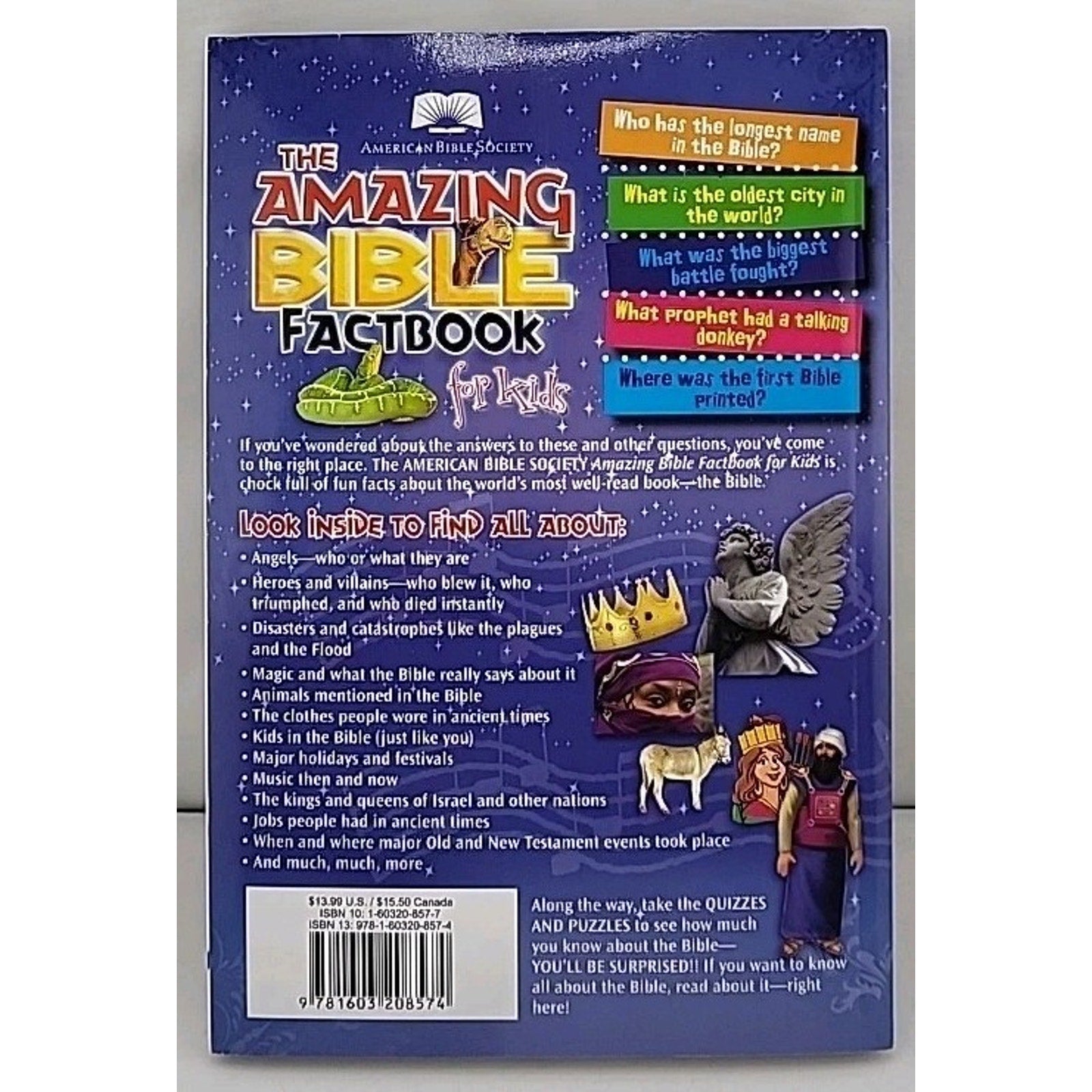 The Amazing Bible Fact Book for Kids - Revised