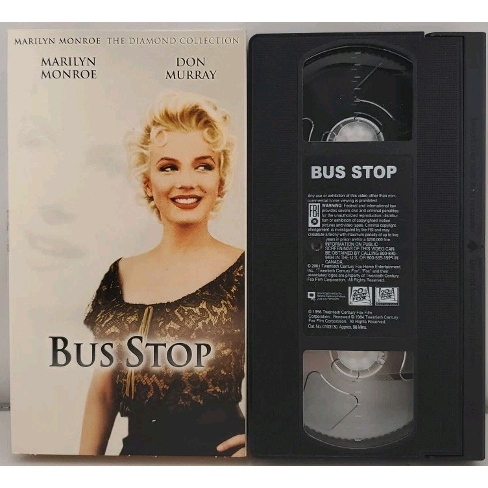 Marilyn Monroe: The Diamond Collection Volume 1 (VHS, 2001, 6-Tape Set)