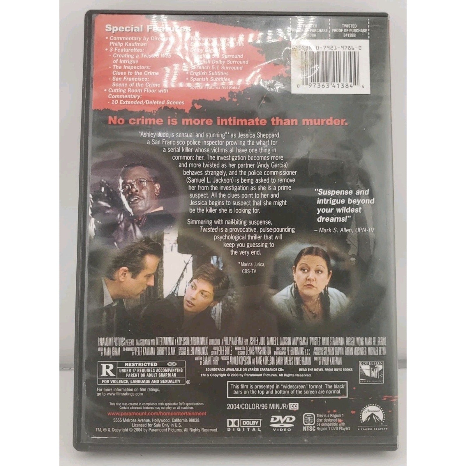 Twisted (DVD, 2004)