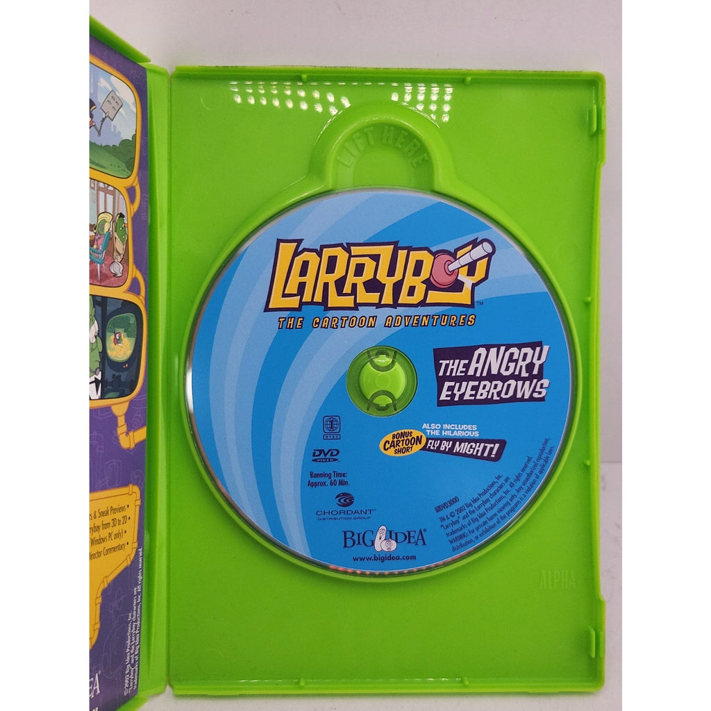 LarryBoy The Cartoon Adventures: The Angry Eyebrows - DVD