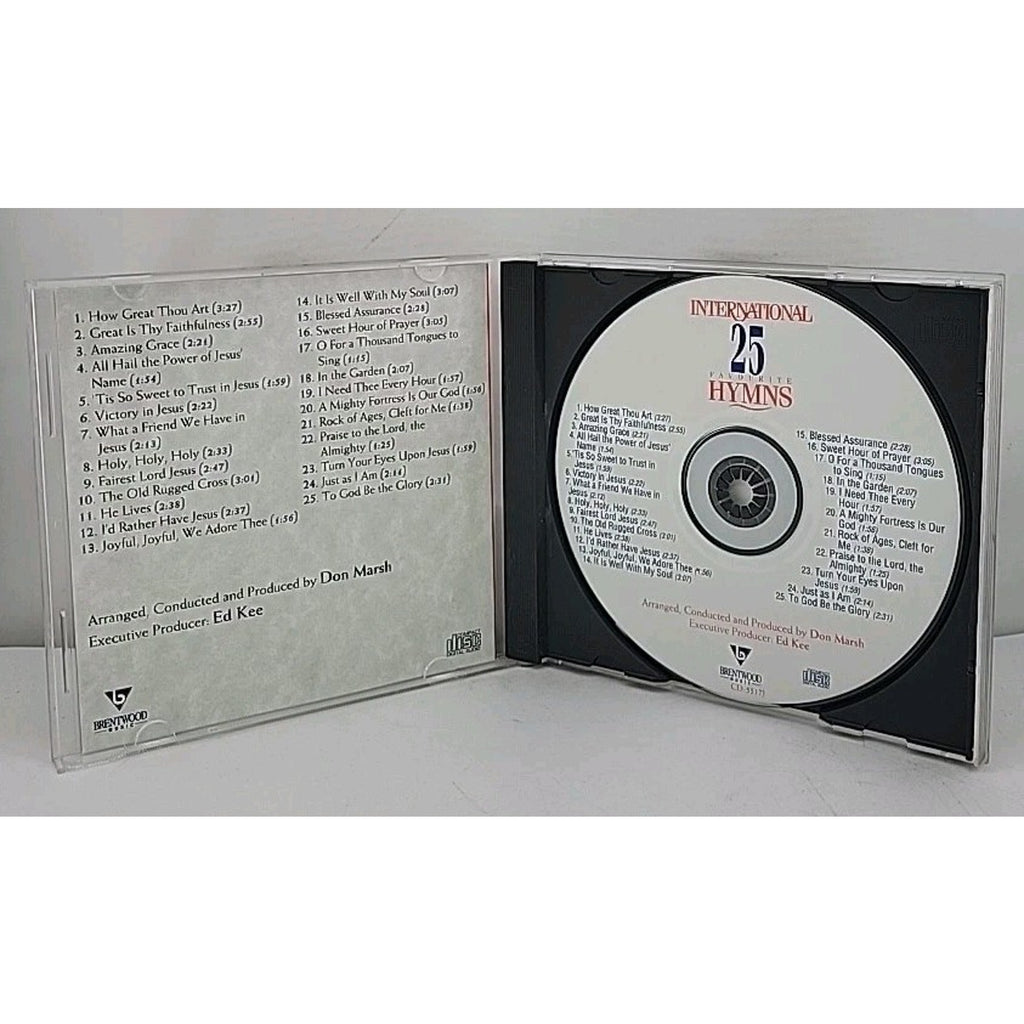 International 25 Favourite Hymns By Don Marsh CD