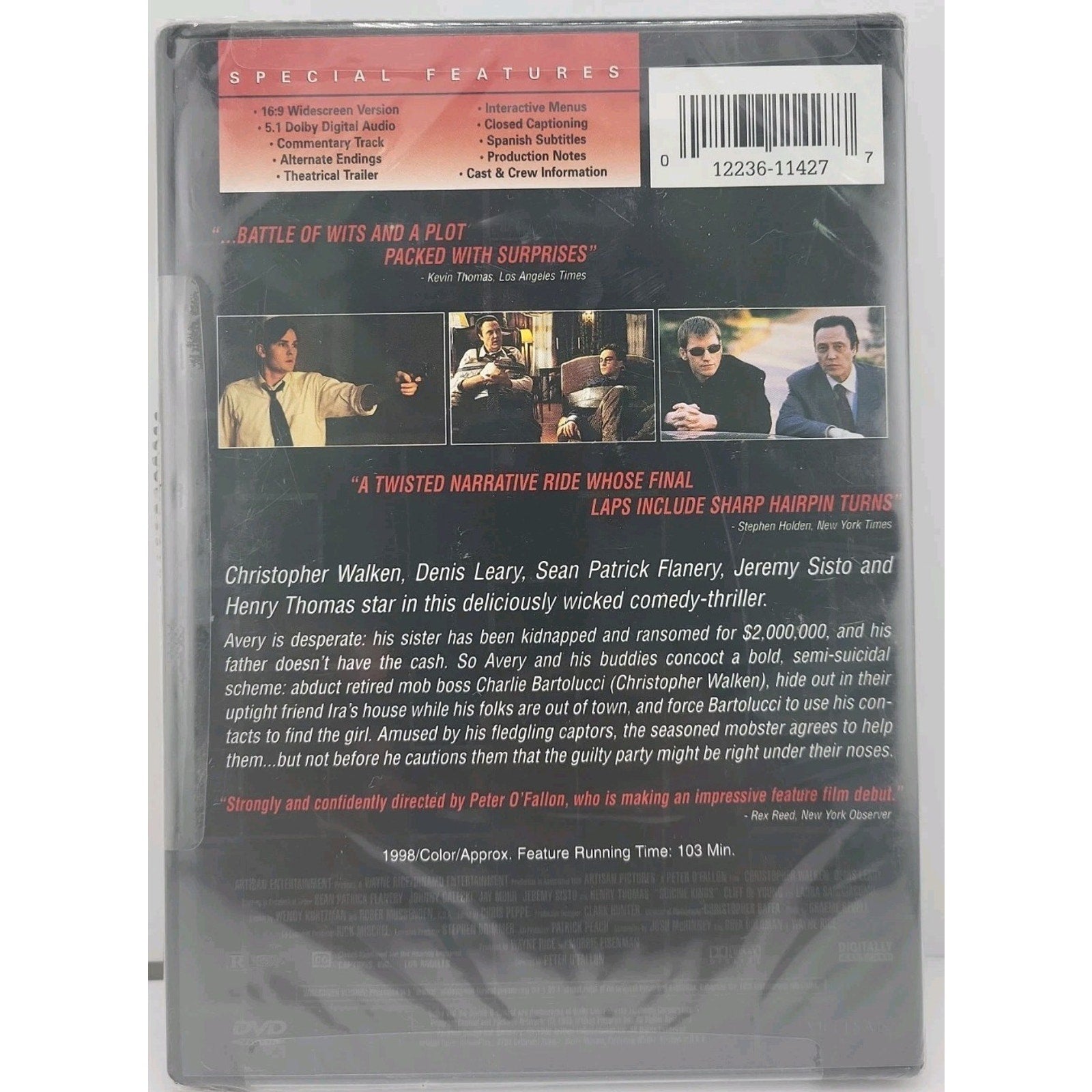 Suicide Kings (DVD, 1997) *Brand New*