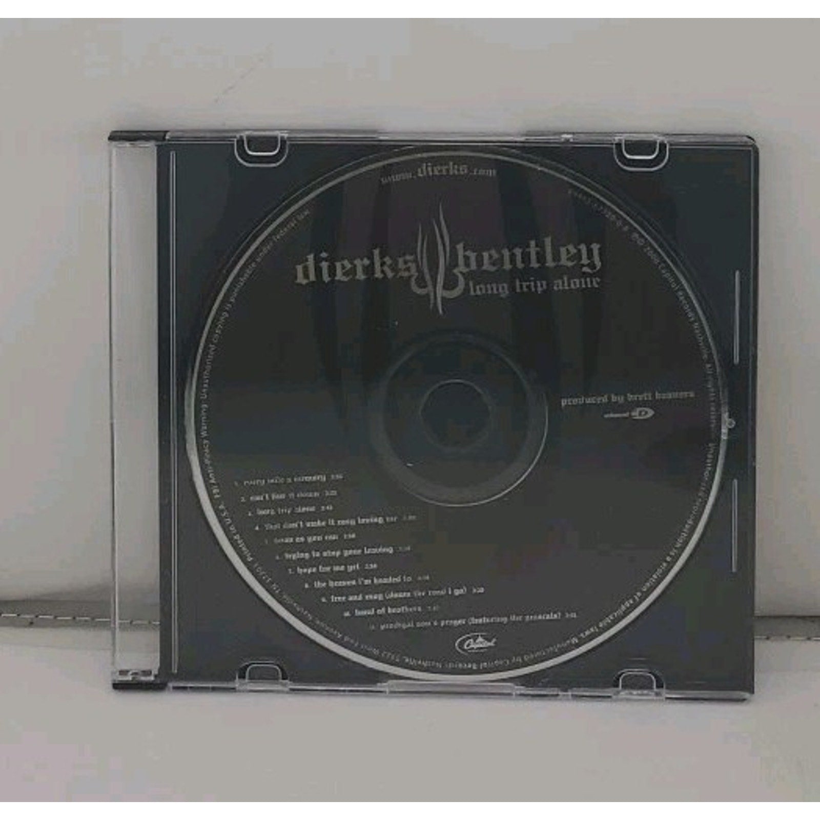 Long Trip Alone by Dierks Bentley (CD, 2006) *Disc Only*