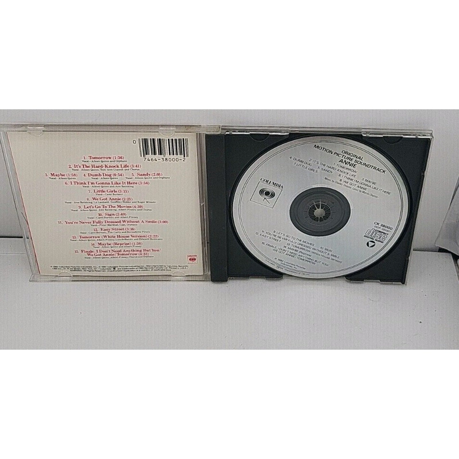 Soundtrack by Annie (CD, 1990)
