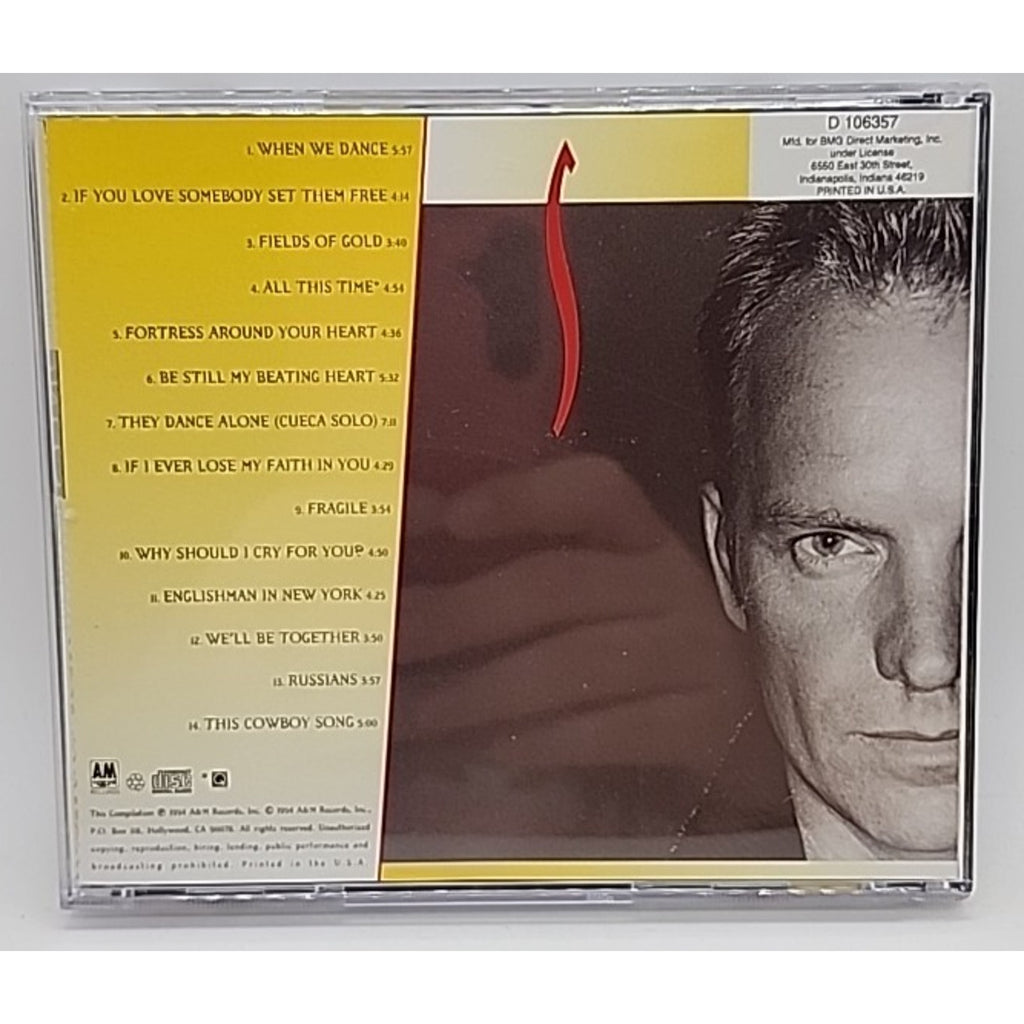 Fields of Gold: Best of (1984-1994) by Sting (CD, 1994)