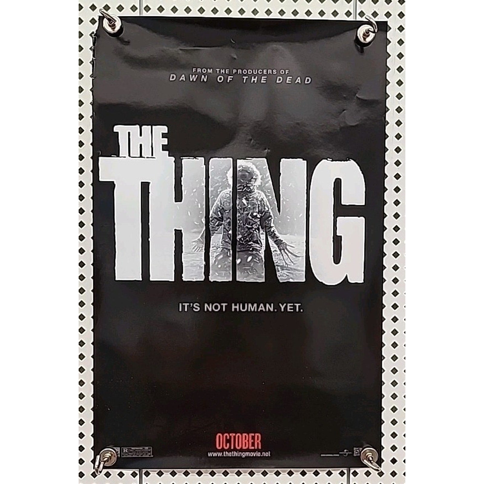 The Thing Movie Poster Original 11x17 Joel Edgerton