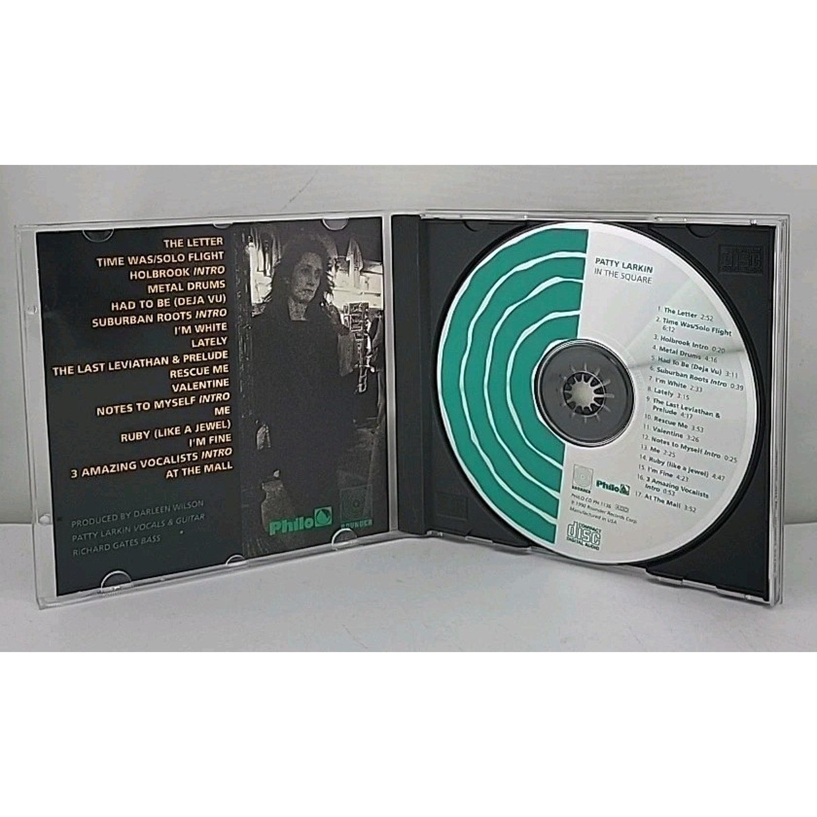 In the Square-Live by Patty Larkin (CD, 1992)