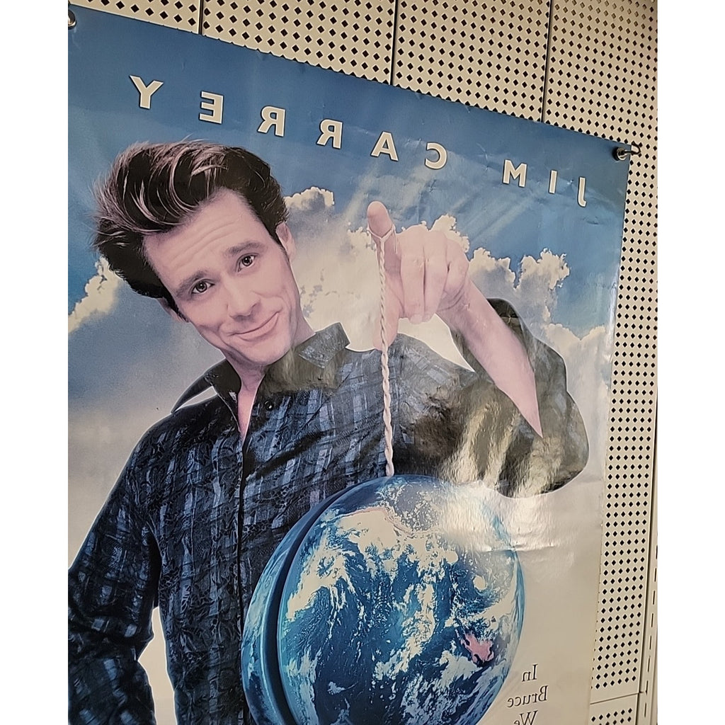 Bruce Almighty Movie Poster 2 Sided 27x40 Jim Carrey