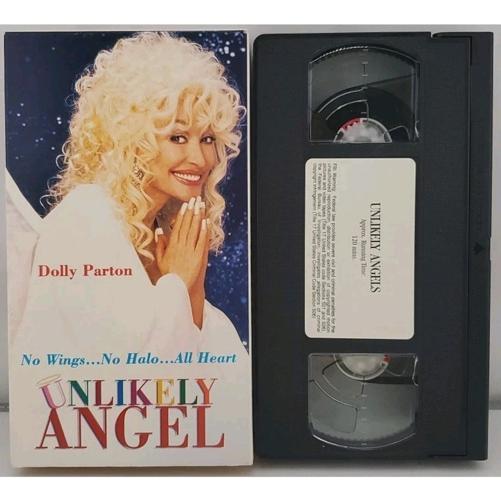 Unlikely Angel VHS Starring Dolly Parton