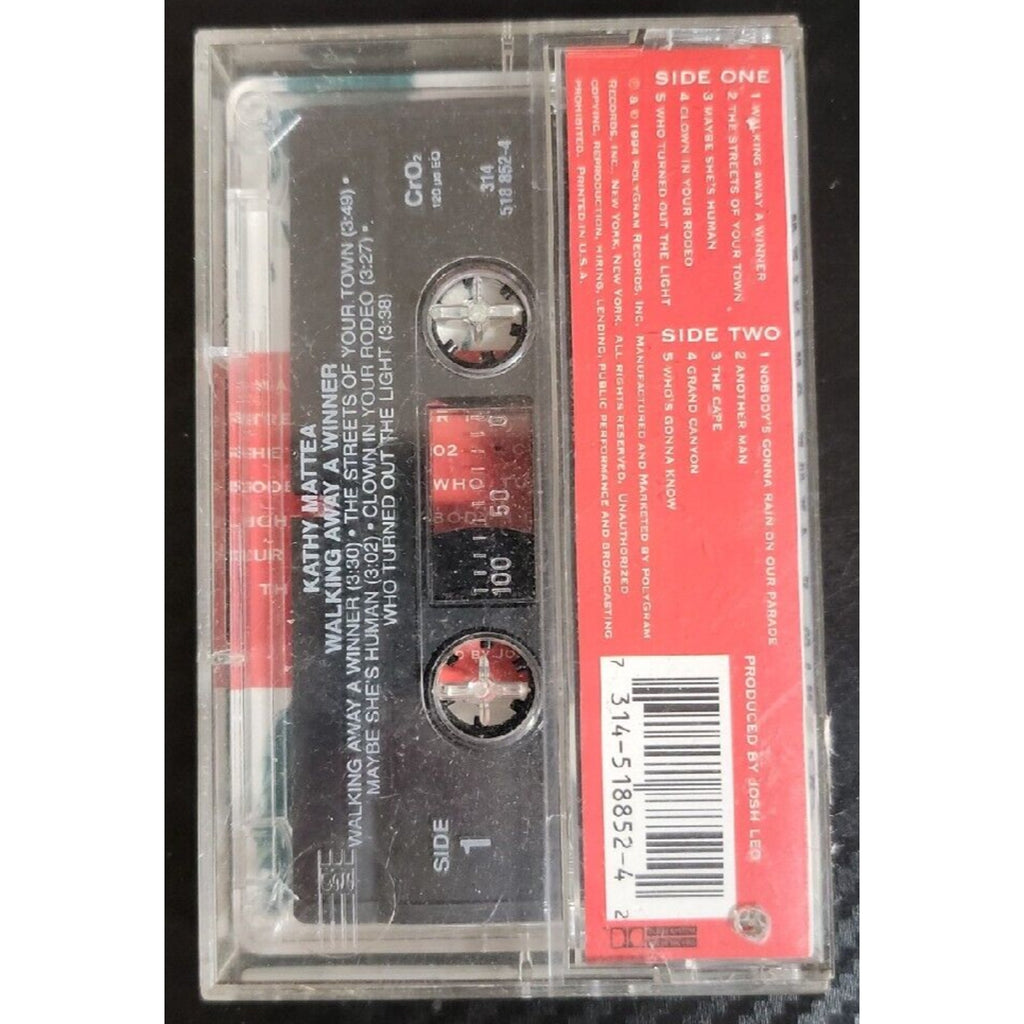 Walking Away a Winner by Kathy Matte (Cassette, 1994)