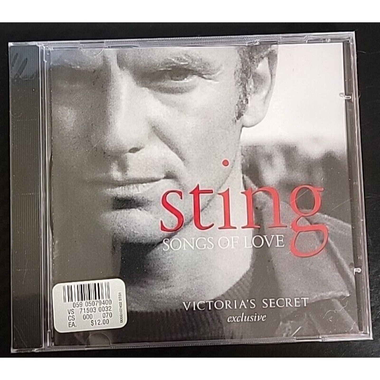 Sting Songs Of Love Victoria's Secret Exclusive CD *Brand New*