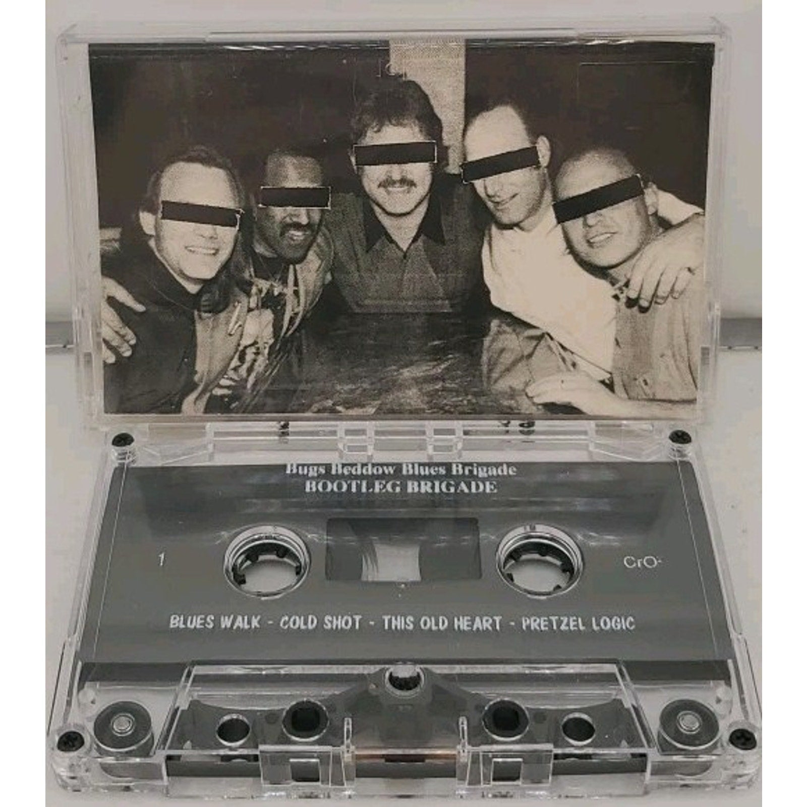 1980's Bugs Bedow Blues Band Bootleg Brigade Cassette Private Detroit Blues