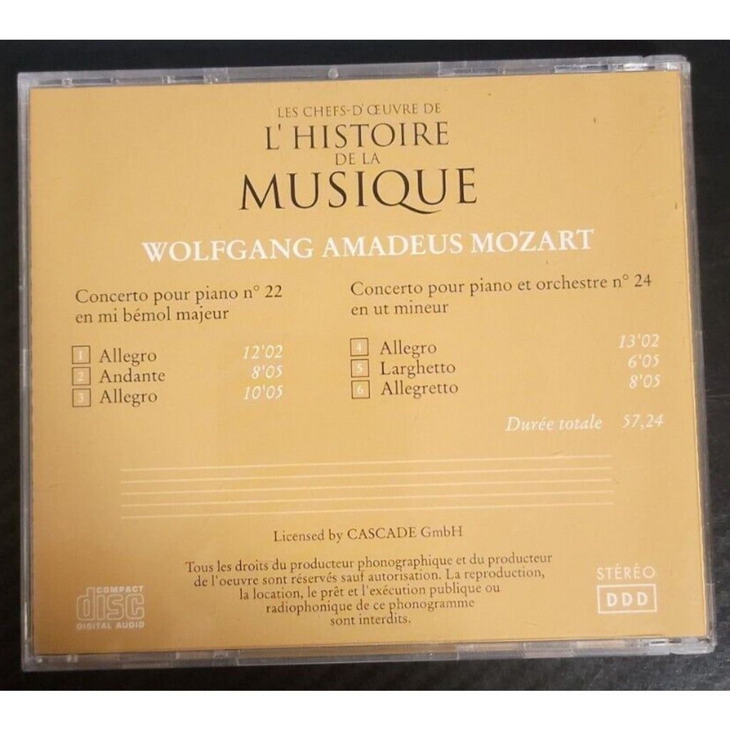 Wolfgang Amadeus Mozart E.f.s.a. CD