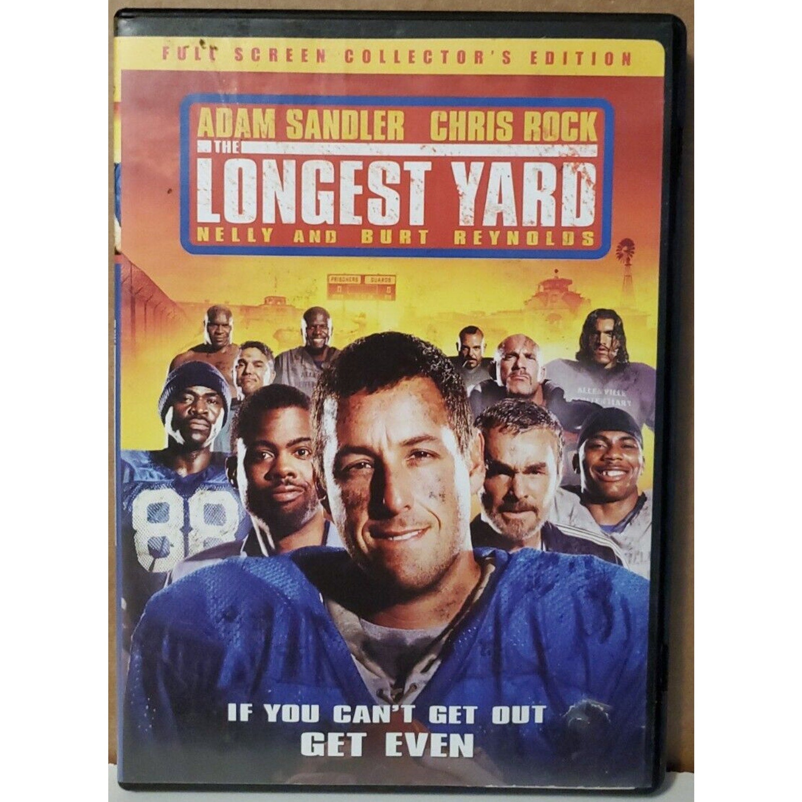 The Longest Yard (DVD, 2005, Full Screen Version)