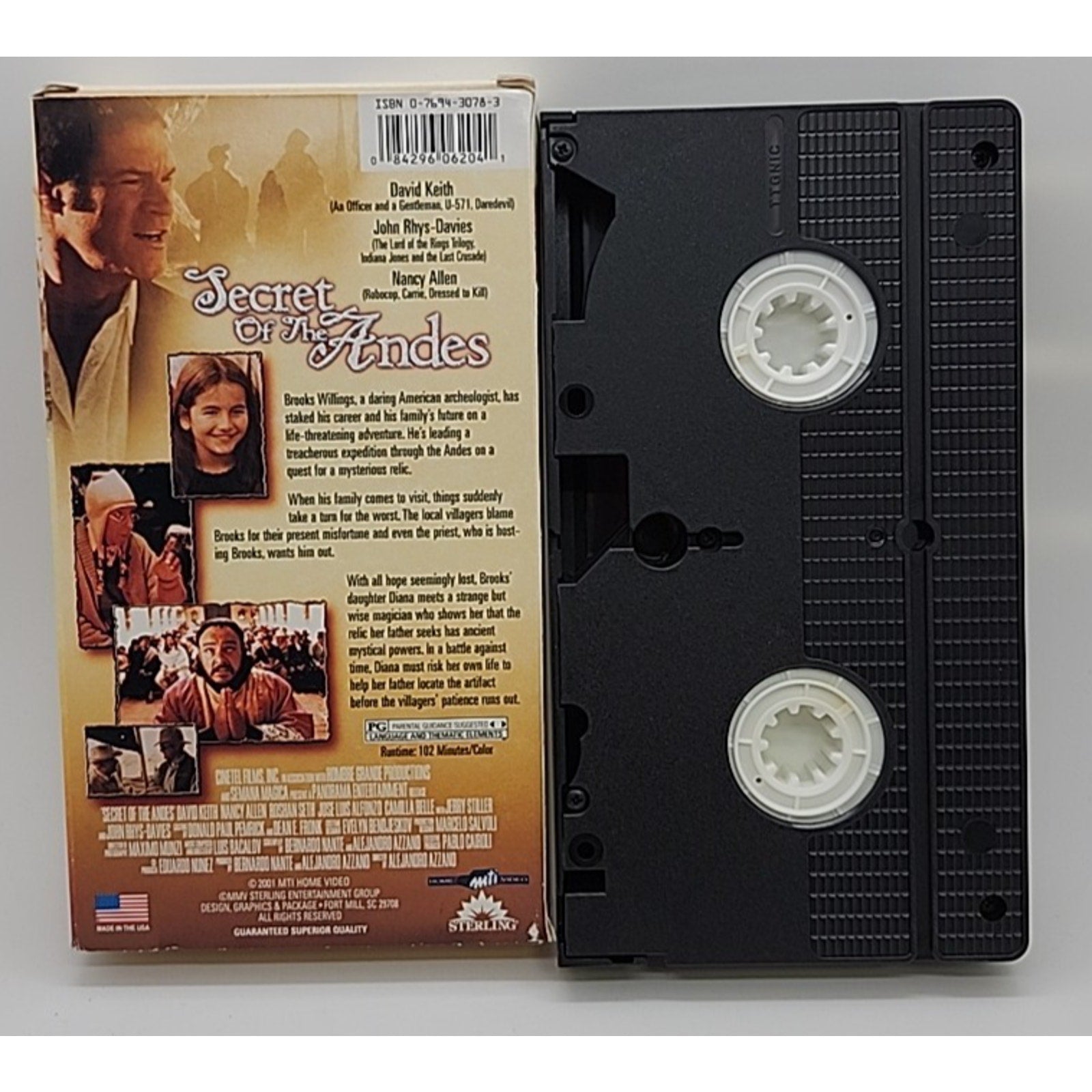 Secret of the Andes (2001, VHS)