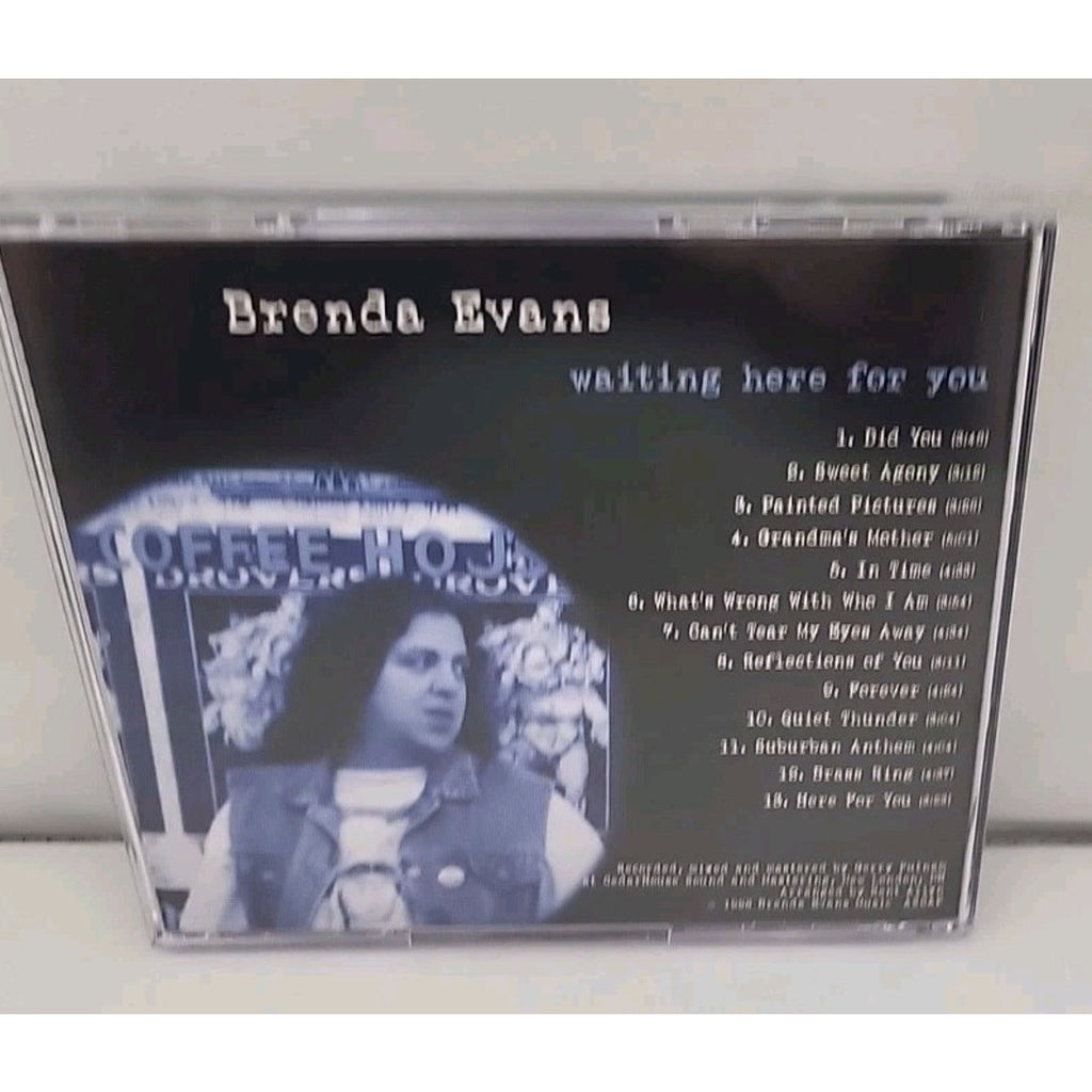 Brenda Evans Waiting Here For You CD (1998)