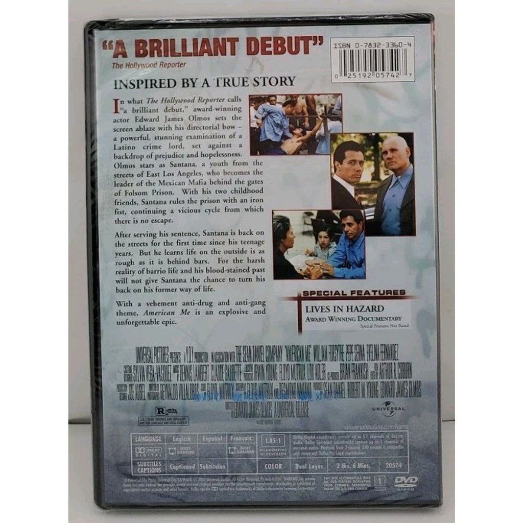 American Me (DVD, 1992) *Brand New*