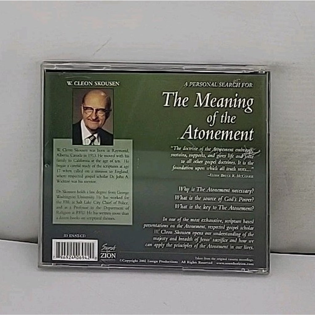 W. Cleon Skousen - A Personal Search For The Meaning Of The Atonement - CD