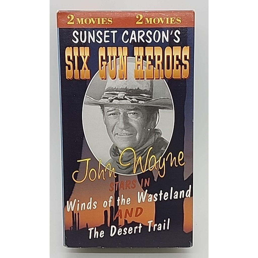 Winds of the Wasteland/The Desert Trail (VHS, 1995, 2-Tape Set)