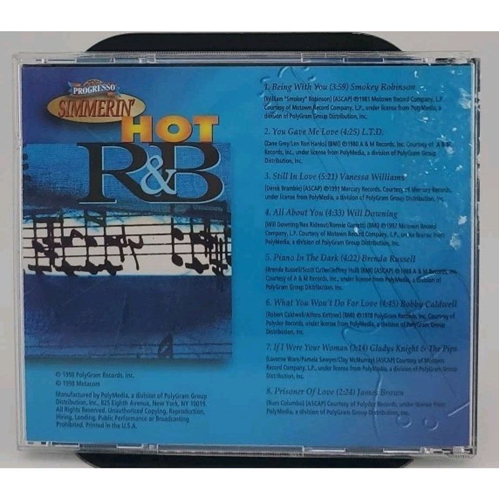 Progresso Simmerin’ Hot R+B (CD)