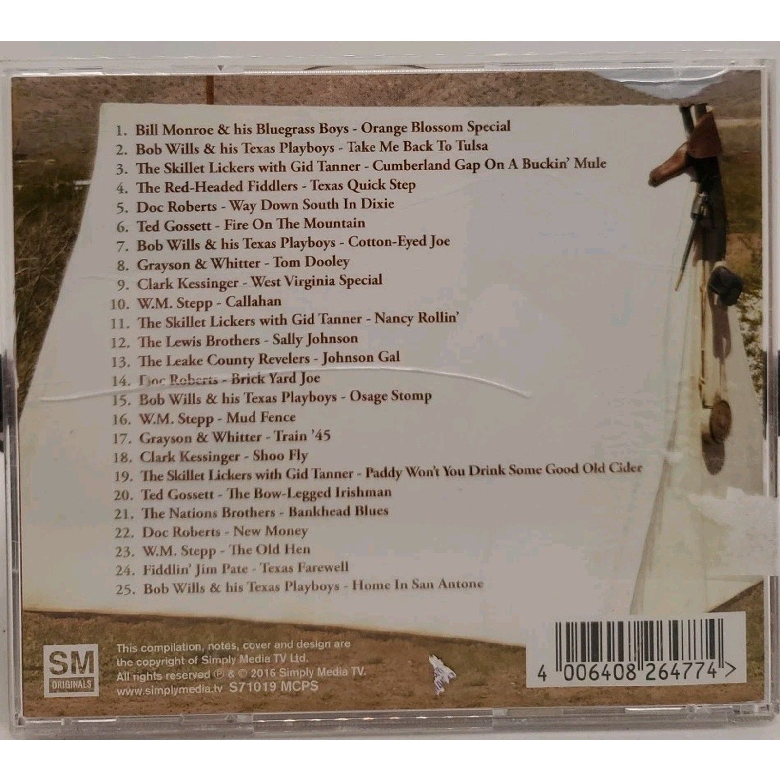 The Best Of Country Fiddle CD