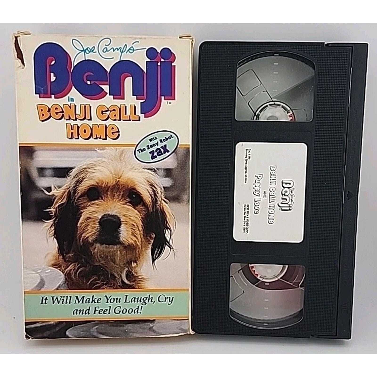 Benji Call Home And Puppy Love (VHS)