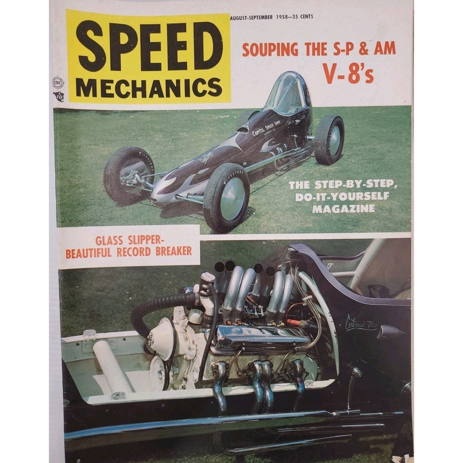 Speed Mechanics Magazine August-September 1958