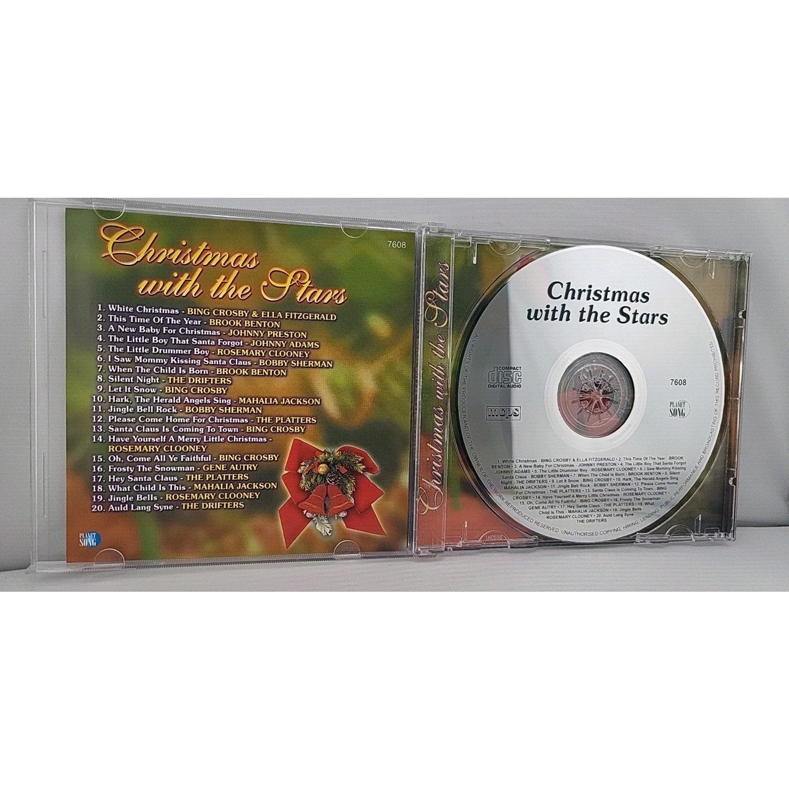 Christmas With the Stars CD feat. Drifters, Bing Crosby Brand