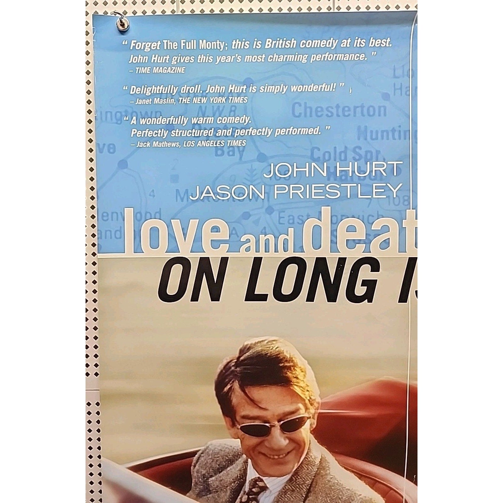 Love And Death On Long Island Original 27 X 40 Theatrical Movie Poster