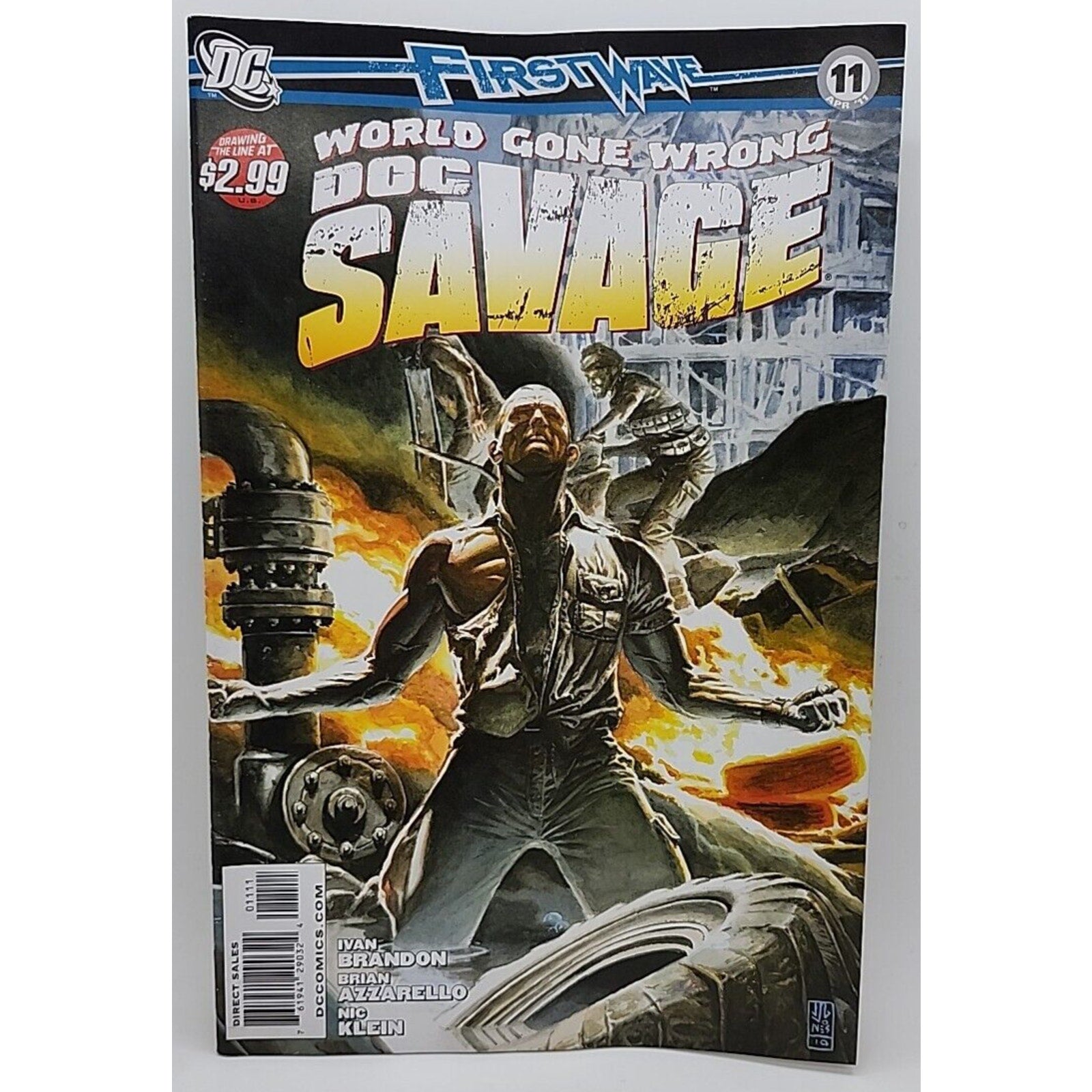 DC Comics First Wave Doc Savage #11 (2011)