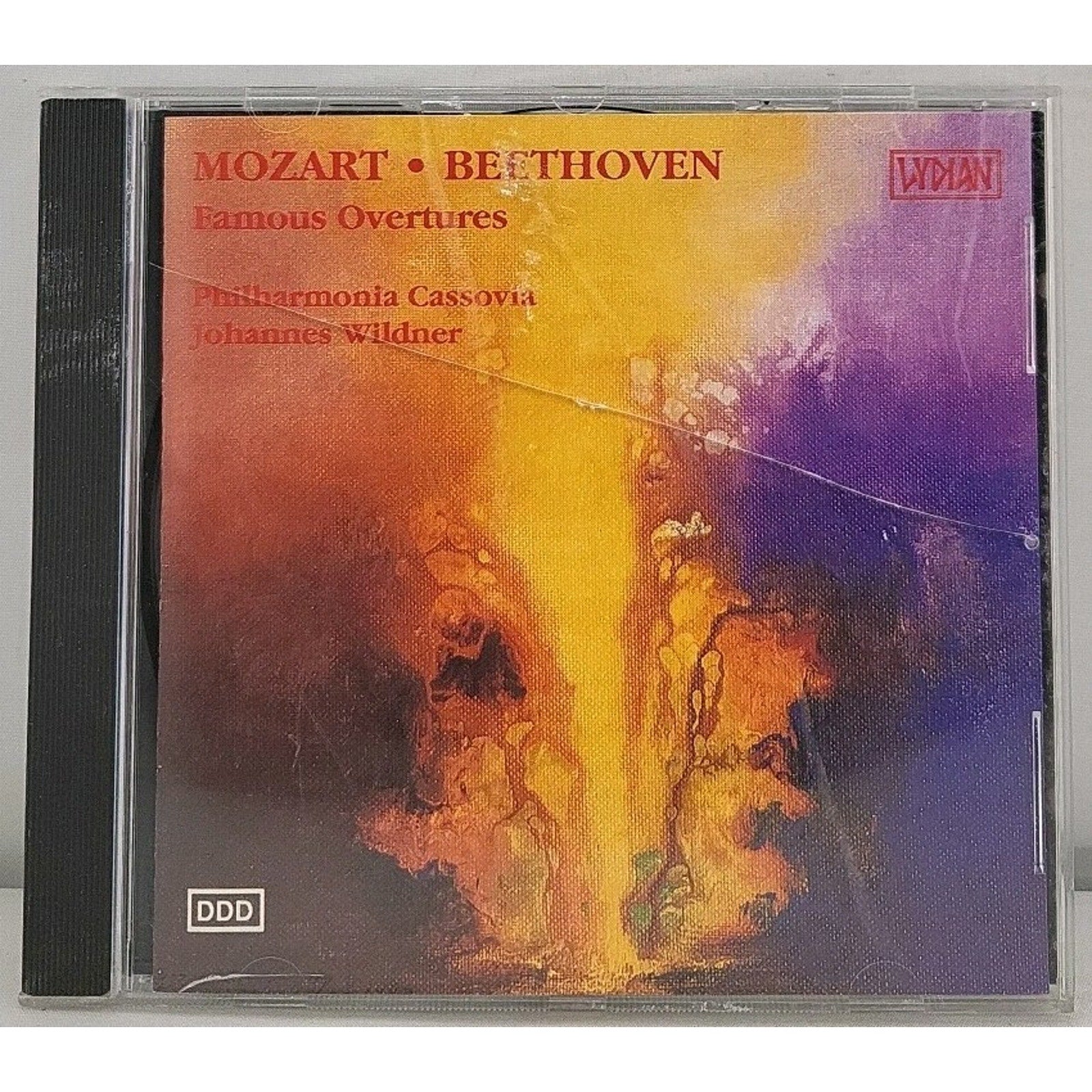 Mozart Beethoven Famous Overtures CD Lydian Records 1990