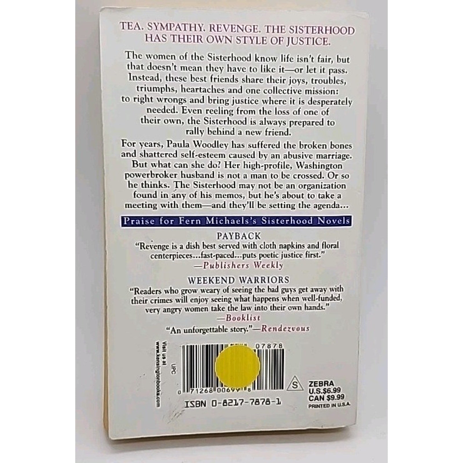 Jury by Fern Michaels (2006, Uk- a Format Paperback)