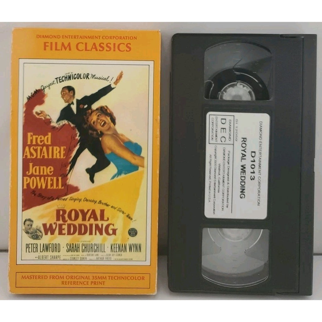 Royal Wedding (1990 VHS, Diamond Film Classics)