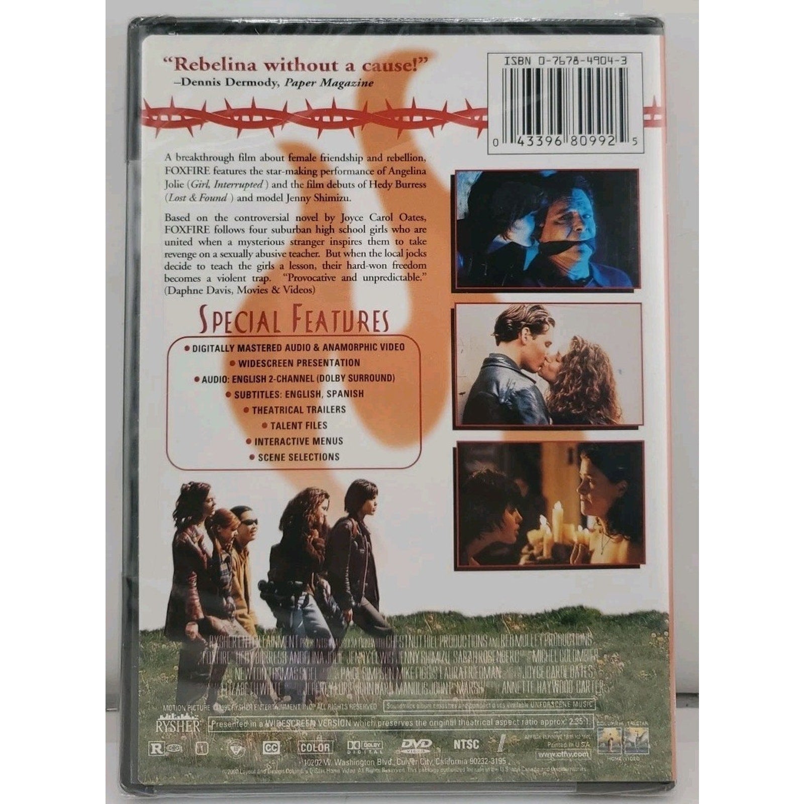 Foxfire (DVD, 2000, Anamorphic Widescreen Closed Captioned) *Brand New*
