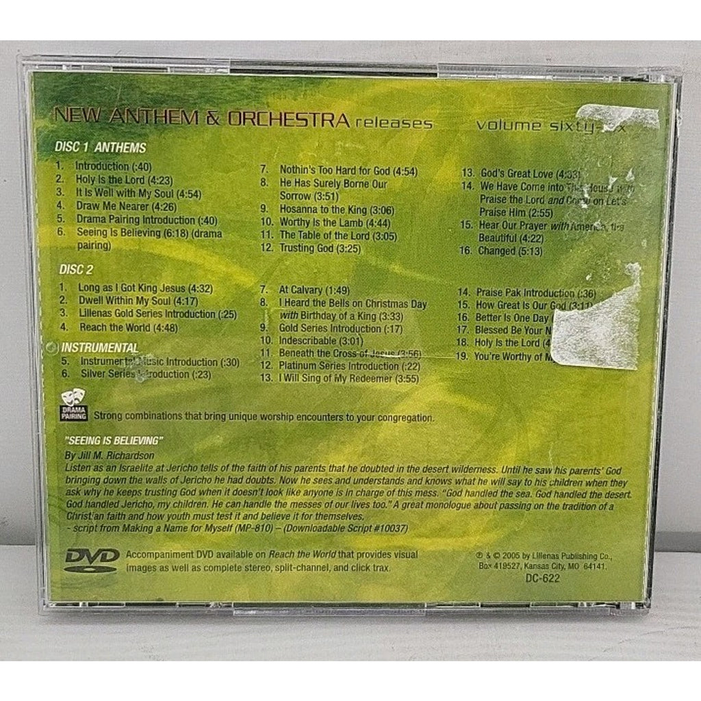 Lillenas "New Anthem & Orchestra Releases, Volume 66" - 2 CD Set