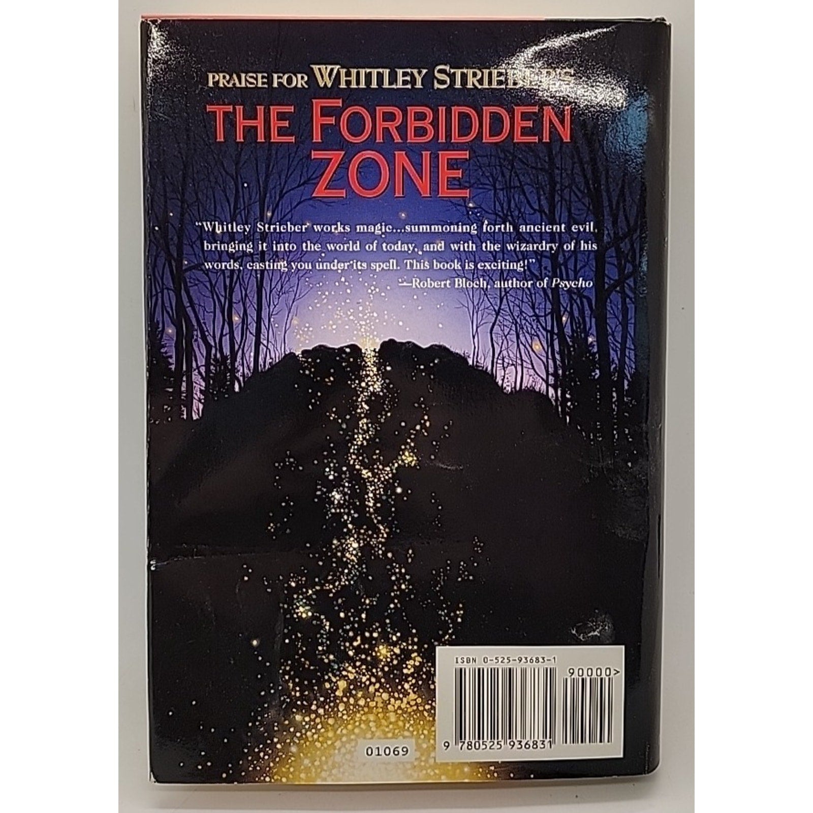Forbidden Zone by Whitley Strieber (1993, Hardcover)