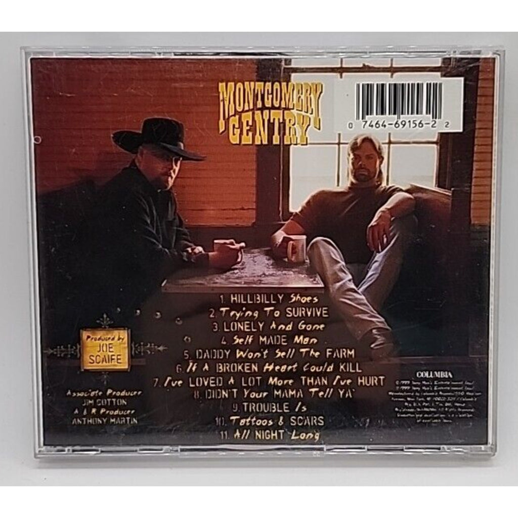 Tattoos & Scars by Montgomery Gentry (CD, Apr-1999, Columbia (USA))