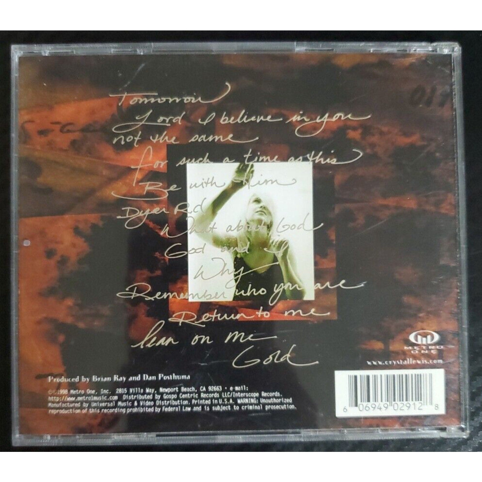 Gold by Crystal Lewis (CD, Mar-2003, Interscope (USA))