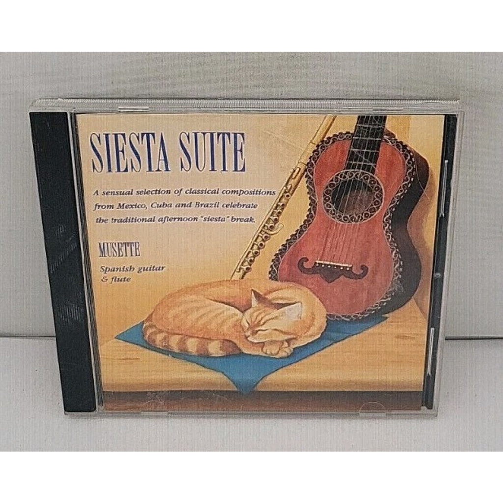 Terry Muska - Siesta Suite, Musette - Spanish Guitar & Flute - CD