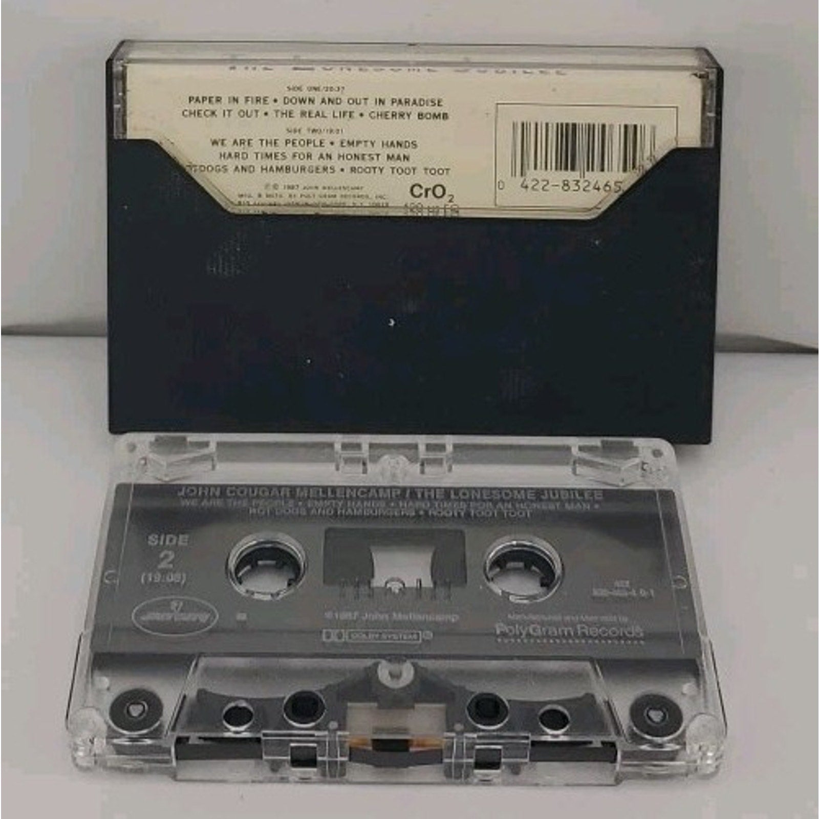 The Lonesome Jubilee by John Cougar Mellencamp/John Mellencamp (Cassette, 1987,