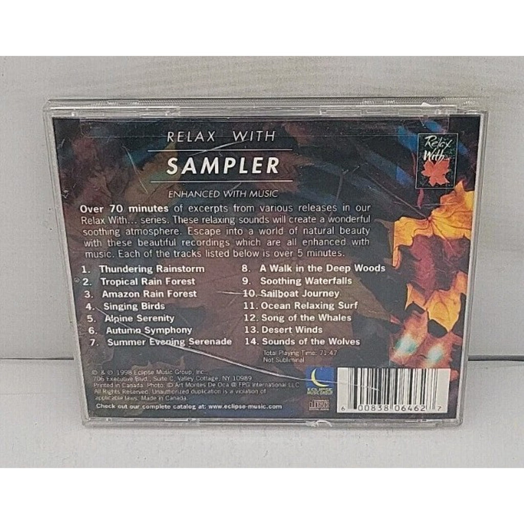 Relax With... Sampler (Enhanced With Music) CD