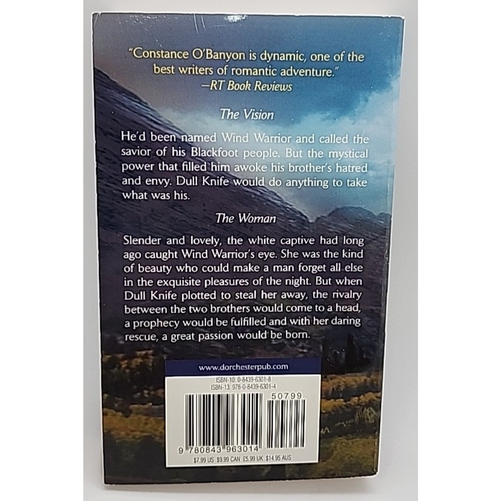 Wind Warrior by Constance O'Banyon (2010, Trade Paperback)