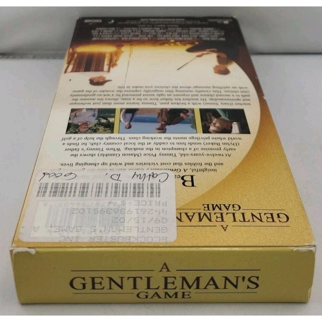 A Gentlemans Game (VHS, 2002)