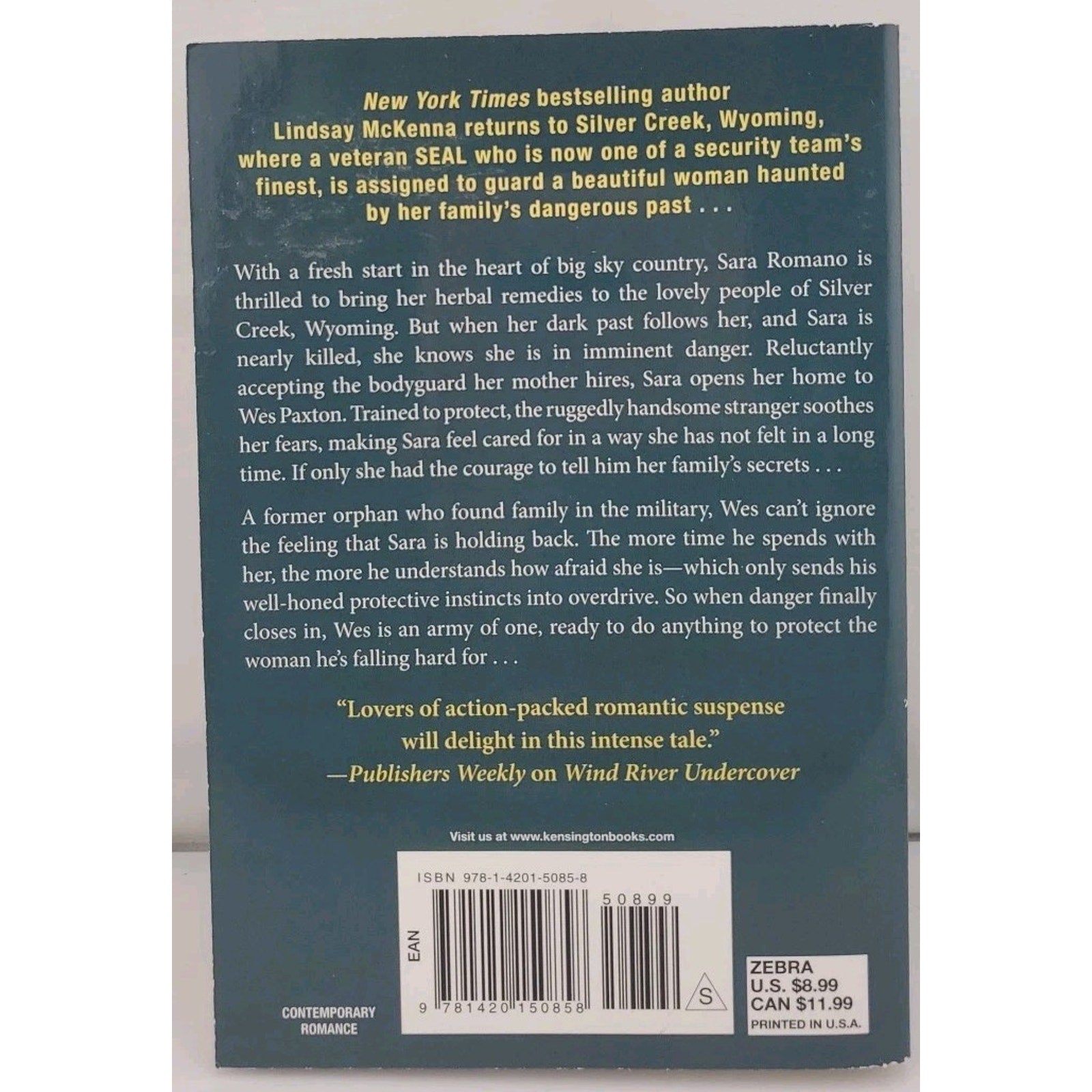 Silver Creek Bodyguard by Lindsay McKenna (2022, Mass Market)