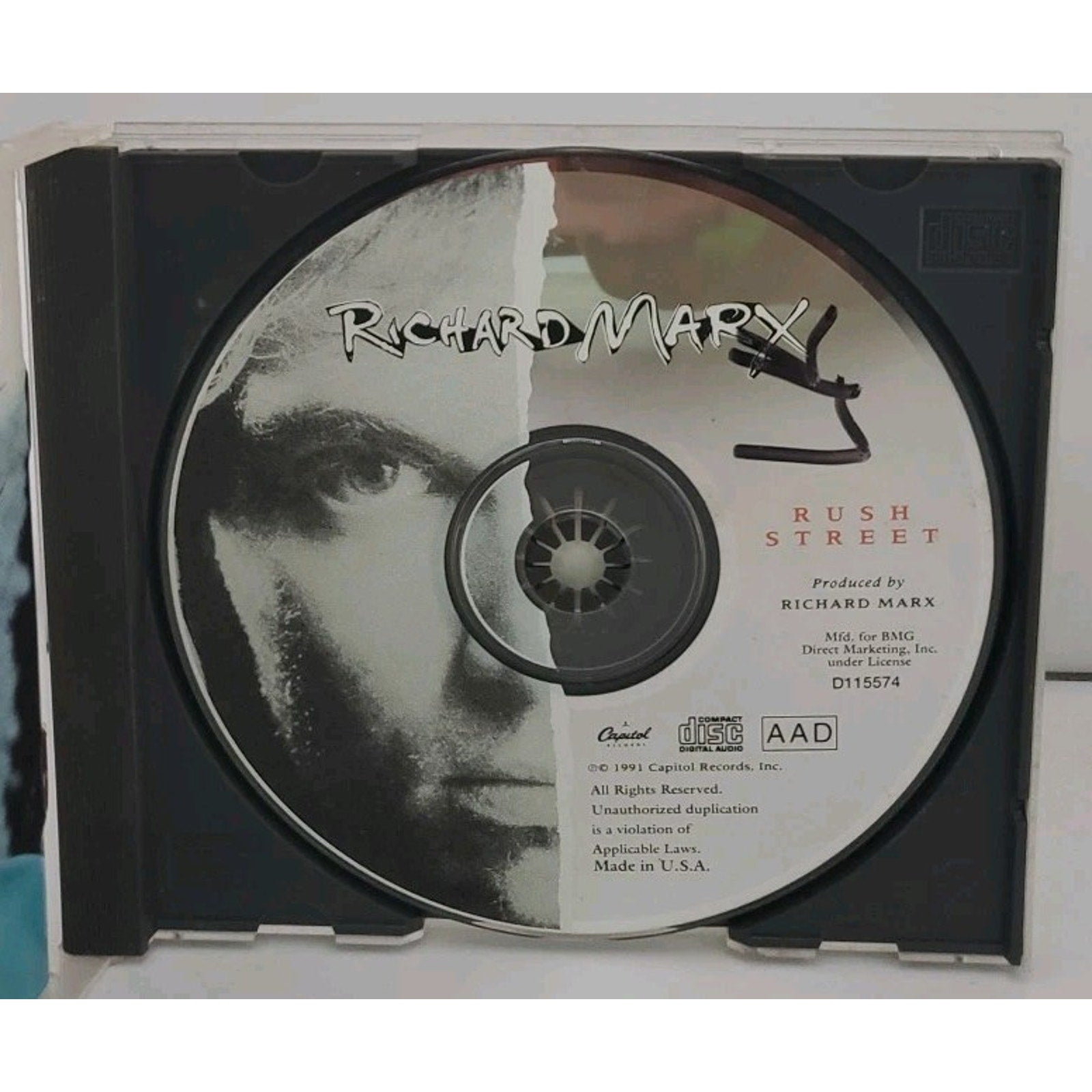 Richard Marx : Rush Street CD